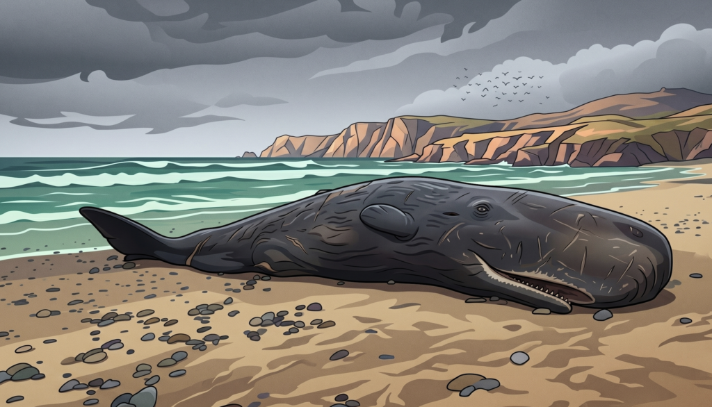 Lire la mer dans les organes d’un animal échoué