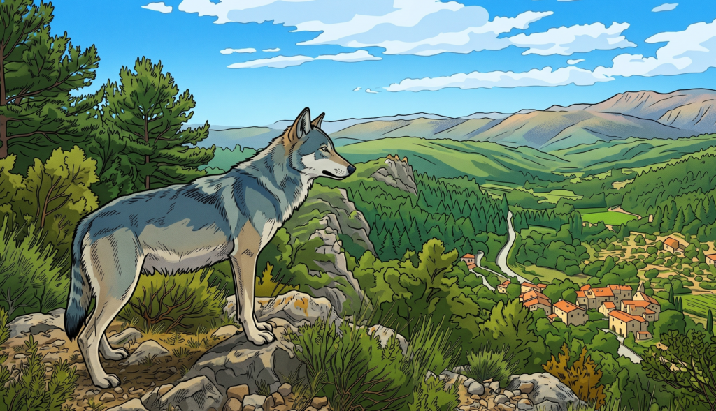 Le loup en France